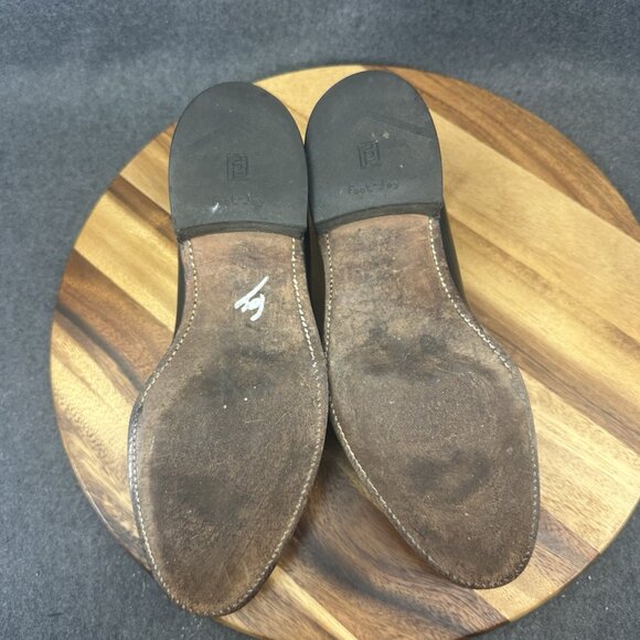 Footjoy Classics Black Leather Tassel Loafer Mens Sz 12C Casual Slip On Shoes - Picture 10 of 12